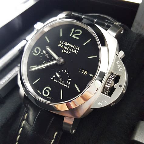 luminor panerai power reserve automatic|panerai luminor gmt 44mm.